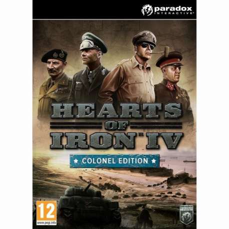 Hra na PC - Hearts of Iron IV (Colonel Edition)